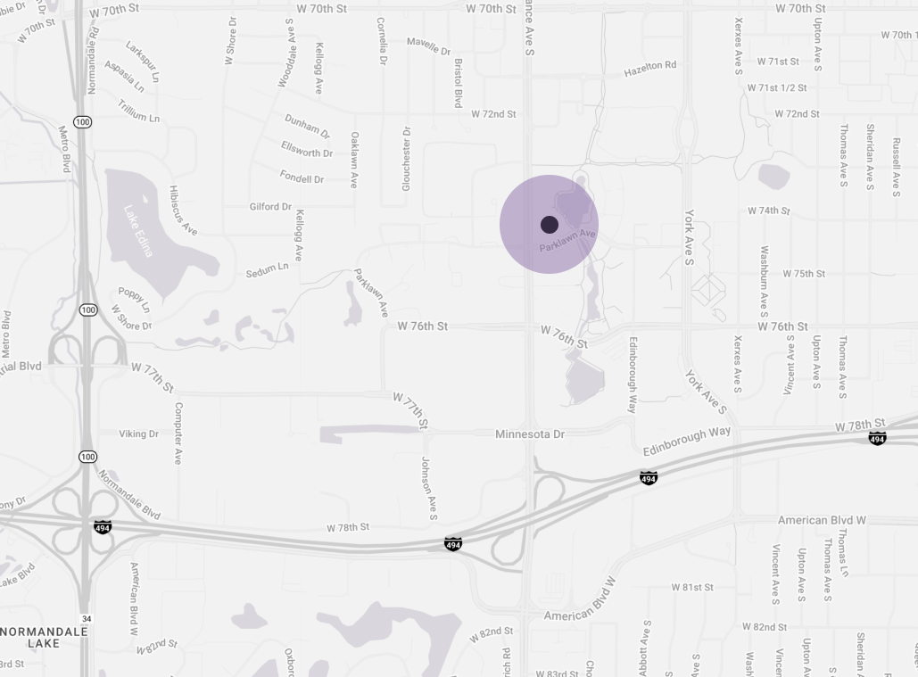 Map of Edina Location